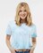 Women’s Tie-Dyed Crop Crewneck T-Shirt for Summer, Trendy & Festival Style Wear